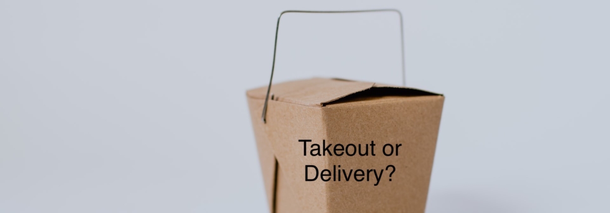 Coronavirus Takeout vs Delivery Food
